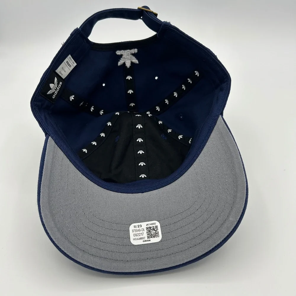 Adidas Originals Relaxed Strapback Women OSFA Dark Blue Athleisure Sporty